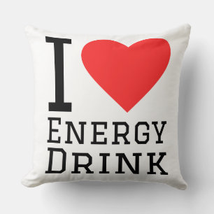 Ich liebe Energy Drink Kissen