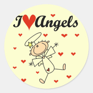 Ich liebe Engel Stickers