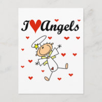 Ich liebe Engel T-Shirts und Geschenke