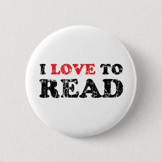 Ich liebe es, abgenutzt zu lesen button