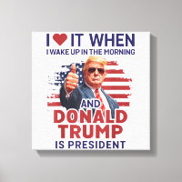 Ich Liebe es, als ich Weckte und Trump Präsident F