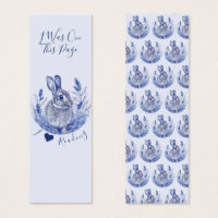 Ich liebe es, Blue Rabbits Bookmarks zu lesen