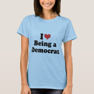 ICH LIEBE ES, EIN DEMOKRAT ZU SEIN - .png T-Shirt