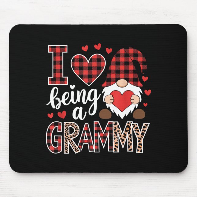 Ich liebe es, ein Granmmy-Gnom zu sein, passende F Mousepad (Vorne)