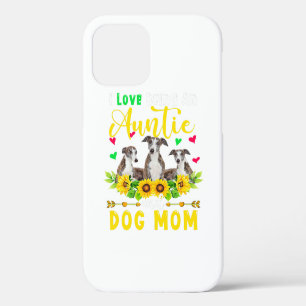 Ich liebe es, eine Tante zu sein Hunde-Mama Whip iPhone 12 Pro Hülle