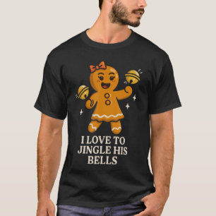 Ich liebe es, ihren Strumpf mit passender Jingle H T-Shirt
