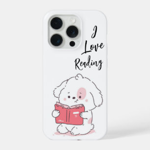 ich liebe es, kawaii süßes Design zu lesen iPhone 15 Pro Hülle