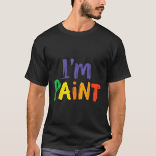 Ich liebe es, mit Fingern zu malen, ich male süße T-Shirt