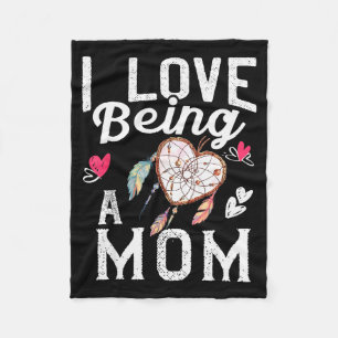 Ich liebe es, Mutter zum Valentinstag Geschenk Fra Fleecedecke