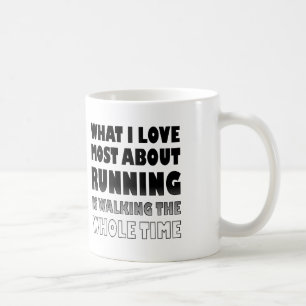 Ich liebe es, nicht lustig beim Laufen zu sein Tas Tasse