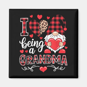 Ich liebe es, Oma Gnom zu sein, passende Familie V Magnet