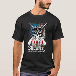Ich liebe es, Soldat zu sein, aber Vater zu sein i T-Shirt