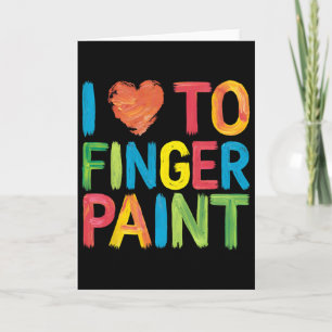 Ich liebe es, süße Paare zum Valentinstag mit Fing Karte