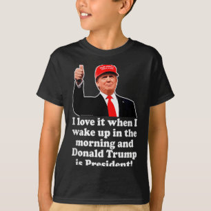 Ich liebe es, wenn Donald Trump Präsident ist 2024 T-Shirt