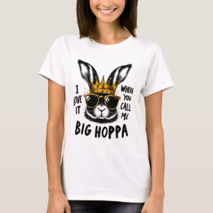 Ich liebe es, wenn du mich großer Hoppa Bunny Oste T-Shirt