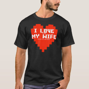 Ich Liebe es, wenn meine Ehefrau mir Videospiele L T-Shirt