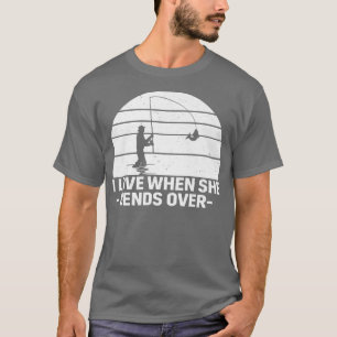 Ich Liebe es, wenn sie sich über dem Funny Fishing T-Shirt