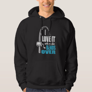 Ich Liebe es, wenn sie über den Fischfang schwinde Hoodie