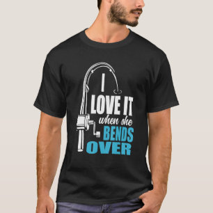 Ich Liebe es, wenn sie über den Fischfang schwinde T-Shirt