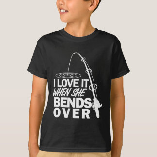 Ich Liebe es, wenn sie überschwemmt - Funny Fishin T-Shirt