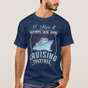 Ich Liebe es, wenn wir gemeinsam Männer und Fraue T-Shirt
