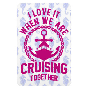 Ich Liebe es, wenn wir gemeinsam reisen - Tür Magnet