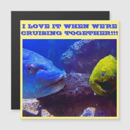 ICH LIEBE ES, WENN WIR UNS GEMEINSAM TÜR MAGNET KR