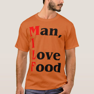 ICH LIEBE ESSEN lustig T-Shirt