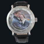 Ich Liebe euch für immer! Benutzerdefiniertes Foto Armbanduhr<br><div class="desc">Ich Liebe dir für immer! Anpassbare zeitlose Nachricht und Foto der Liebe. Dieses moderne Uhrendesign erlaubt es Ihnen,  die Botschaft und das Bild so zu gestalten,  dass sie für jemanden,  den Sie Liebe und/oder gewollt haben,  ein einzigartiges und besonderes Geschenk machen. Großartiges Design aus TLS Designs.</div>