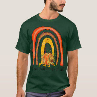 Ich Liebe fallen Regenbogenpumpen die meisten schö T-Shirt
