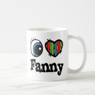 Ich liebe Fanny Kaffeetasse
