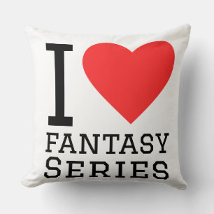 Ich liebe Fantasy-Serien Kissen