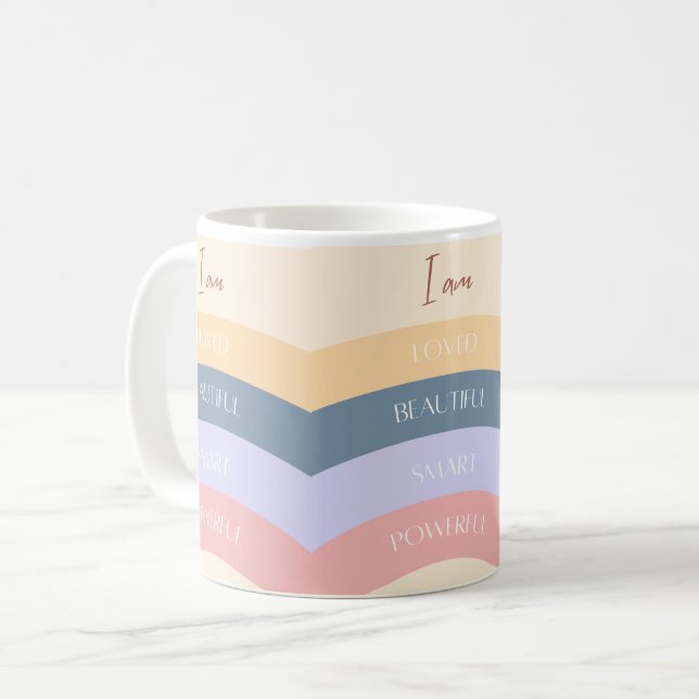 Ich liebe Farb-Kaffeetasse  Kaffeetasse (Vorderseite Links)