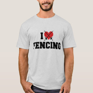 Ich liebe Fechten T-Shirt