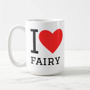 Ich liebe Feen Kaffeetasse