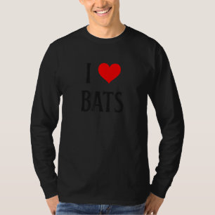 Ich liebe Fledermäuse Ich mag Fledermäuse Vampirfl T-Shirt