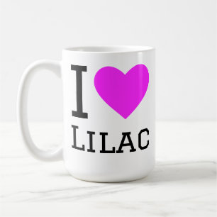 Ich liebe Flieder Kaffeetasse
