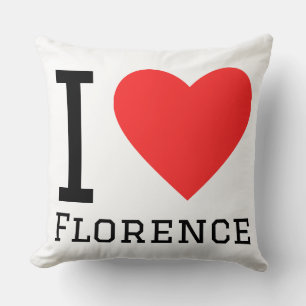 Ich liebe Florenz Kissen