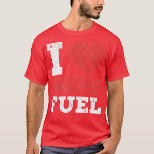 Ich liebe fossile Brennstoffe Fossilien Dinosaurie T-Shirt