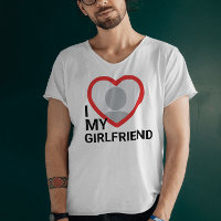 Ich Liebe Foto meiner Freundin