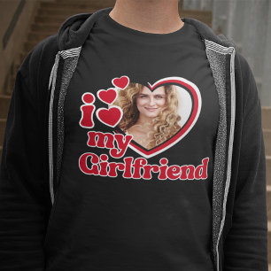 Ich Liebe Foto meiner Freundin T-Shirt