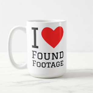 Ich liebe Found Footage Kaffeetasse