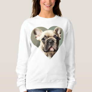 ICH LIEBE FRANZÖSISCH BULLDOGS! EIN FRANZÖSISCHER  SWEATSHIRT
