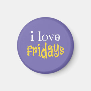 Ich liebe Freitage Magnet