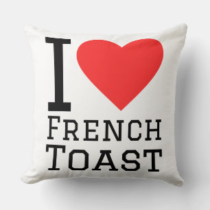 Ich liebe French Toast Kissen