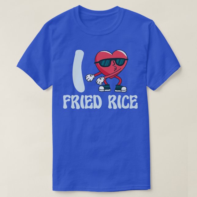 Ich Liebe Frice Rice kochen Frice Reis T-Shirt (Design vorne)