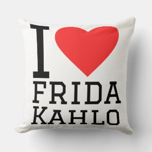 Ich liebe Frida Kahlo Kissen