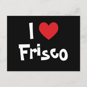 Ich liebe Frisco Postkarte