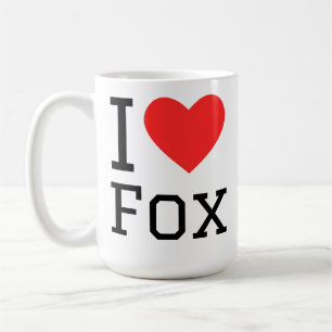 Ich liebe Fuchs Kaffeetasse
