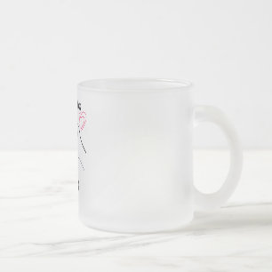 "Ich Liebe für immer" Tasse" Mattglastasse